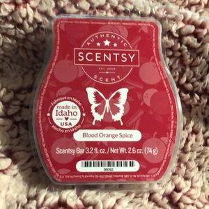 Blood orange spice scentsy bar